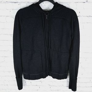 LULULEMON | Rise & Move merino wool CoolMax full zip hoodie